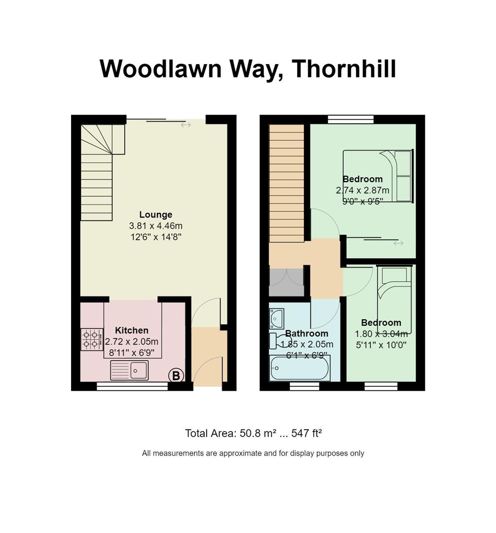 Floorplan for Woodlawn Way, Thornhill